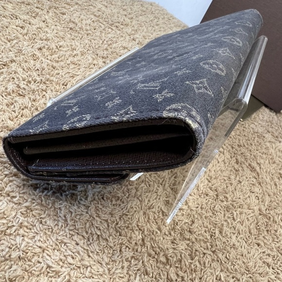 Louis Vuitton Mini Lin Sarah Brown Monogram Long Wallet 2007 - Picture 4 of 13